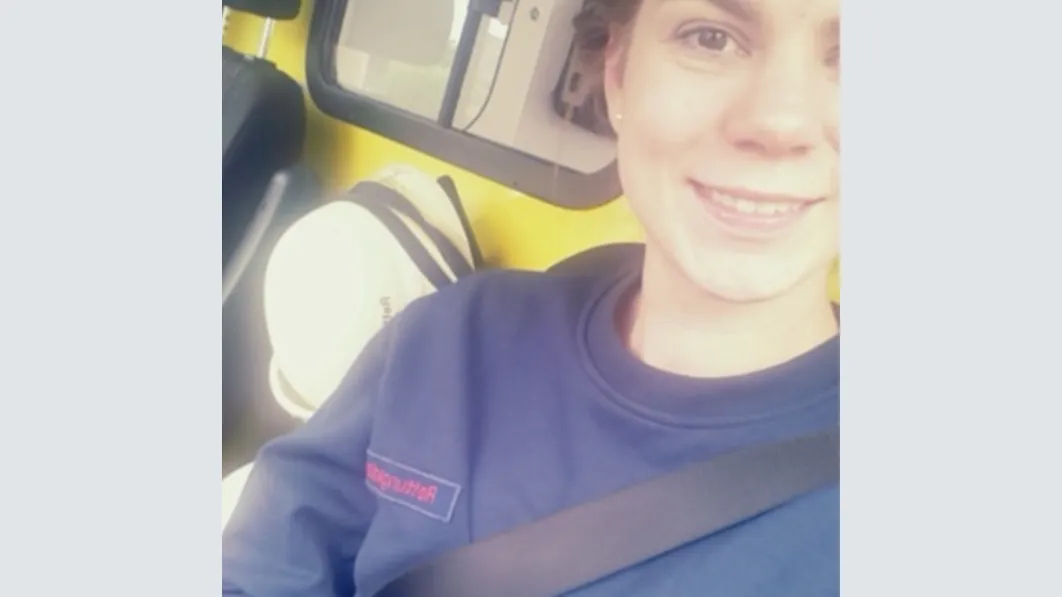 Als Notfallsanitäterin war Imke Siems bereits vor ihrem Medizinstudium tätig – und ist es auch heute noch. Foto: privat 