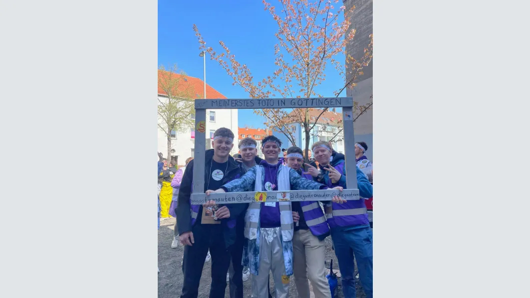 Die Gastronauten bescherten „ihren“ Erstis einen unvergesslichen Start ins Medizinstudium. Foto: privat