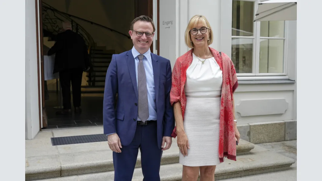 Dr. Susanne Johna und Prof. Dr. Hans Theiss, MdB (CDU/CSU)