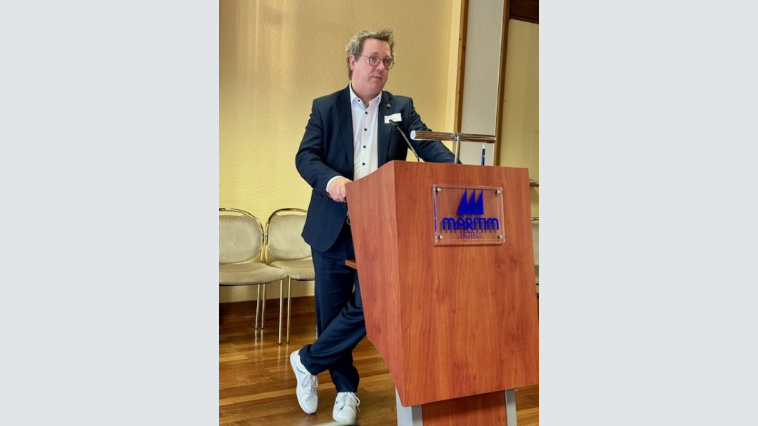 Dr. Michael Preusch MdL, gesundheitspolitischer Sprecher der CDU-Landtagsfraktion bei seinem politischen Grußwort