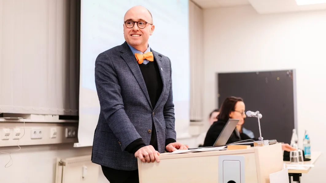 Dr. Alexander Schultze, Finanzvorstand des MB Hamburg 