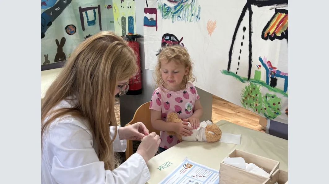 Impressionen vom Teddybärkrankenhaus Göttingen. Foto: TBK Göttingen