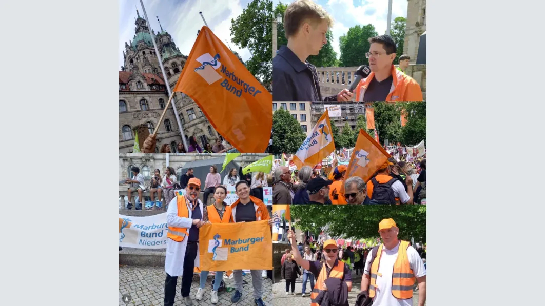 Kundgebung gegen das GKV-Spargesetz am 10. Juni, Hannover