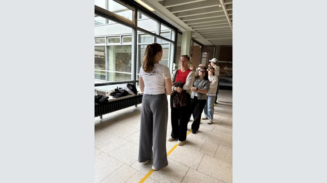 Das Kennenlernen der neuen Studierenden steht ganz oben auf der Agenda. Foto: privat