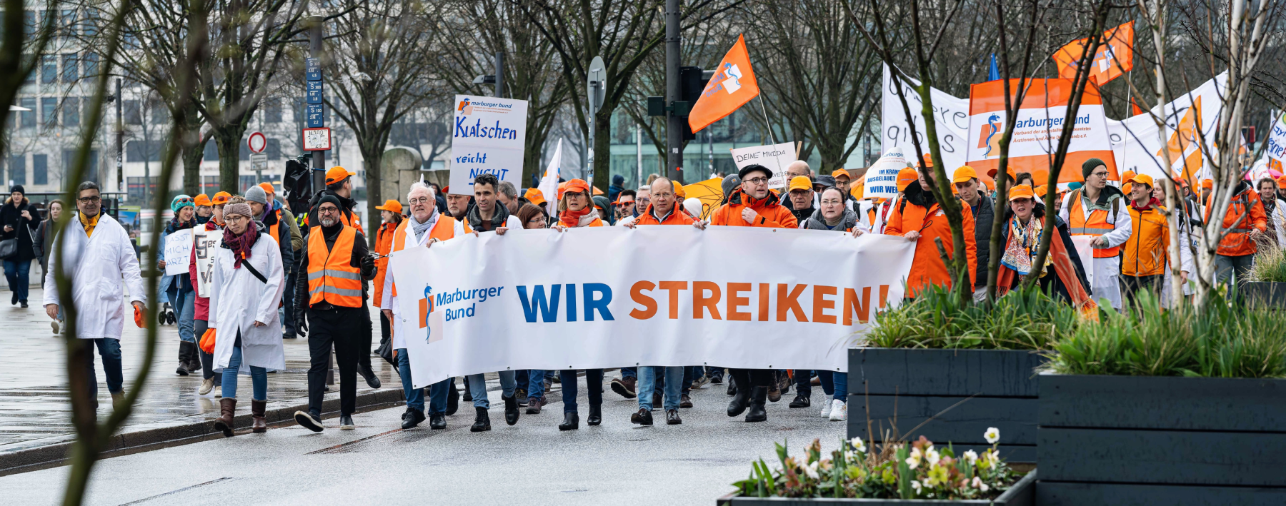 Warnstreik am 21. März 2023 in Hamburg
