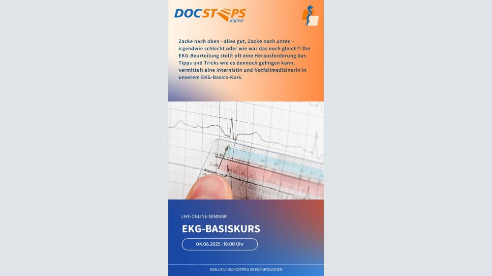 DocSteps digital: EKG Basiskurs
