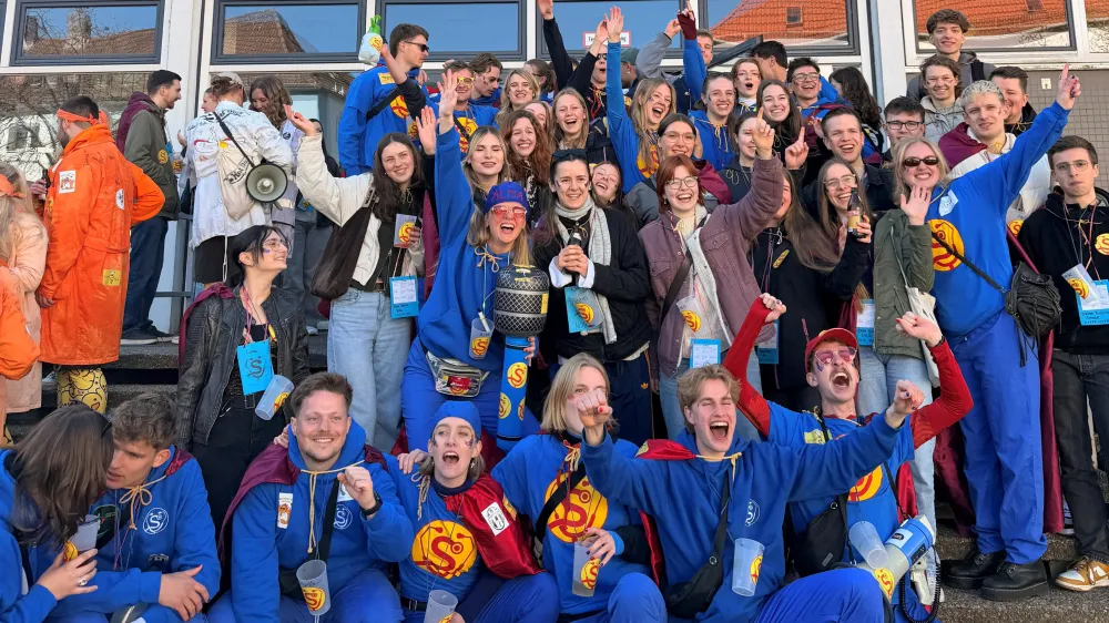 Den Einstand ins Studium haben die Supermeds mit „ihren“ Erstis gebührend gefeiert! Foto: privat