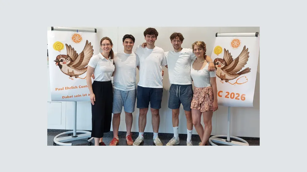 Das Göttinger Team beim Paul-Ehrlich-Contest 2026 in Ulm. Foto: privat