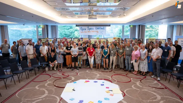 Teilnehmende des Open Space Uniklinik 2026