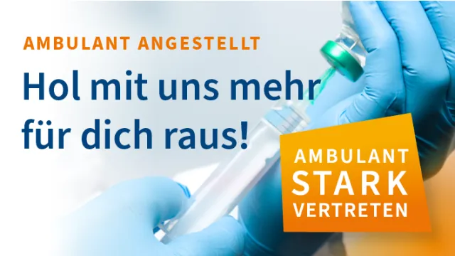 Claim zu ambulant angestellt: "Hol mit uns mehr für dich raus."